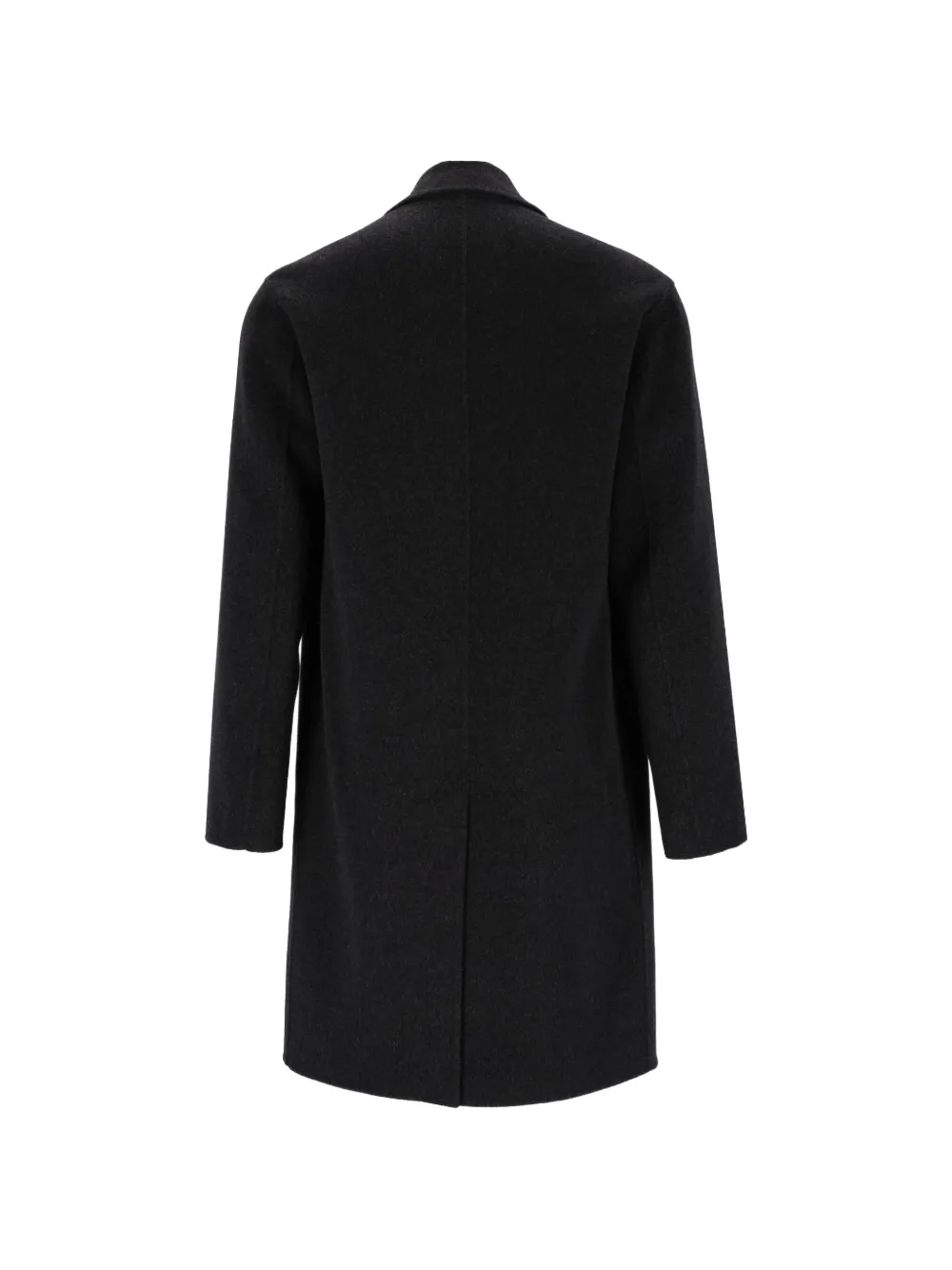 Hevo single-breasted notched-lapel coat Grijs