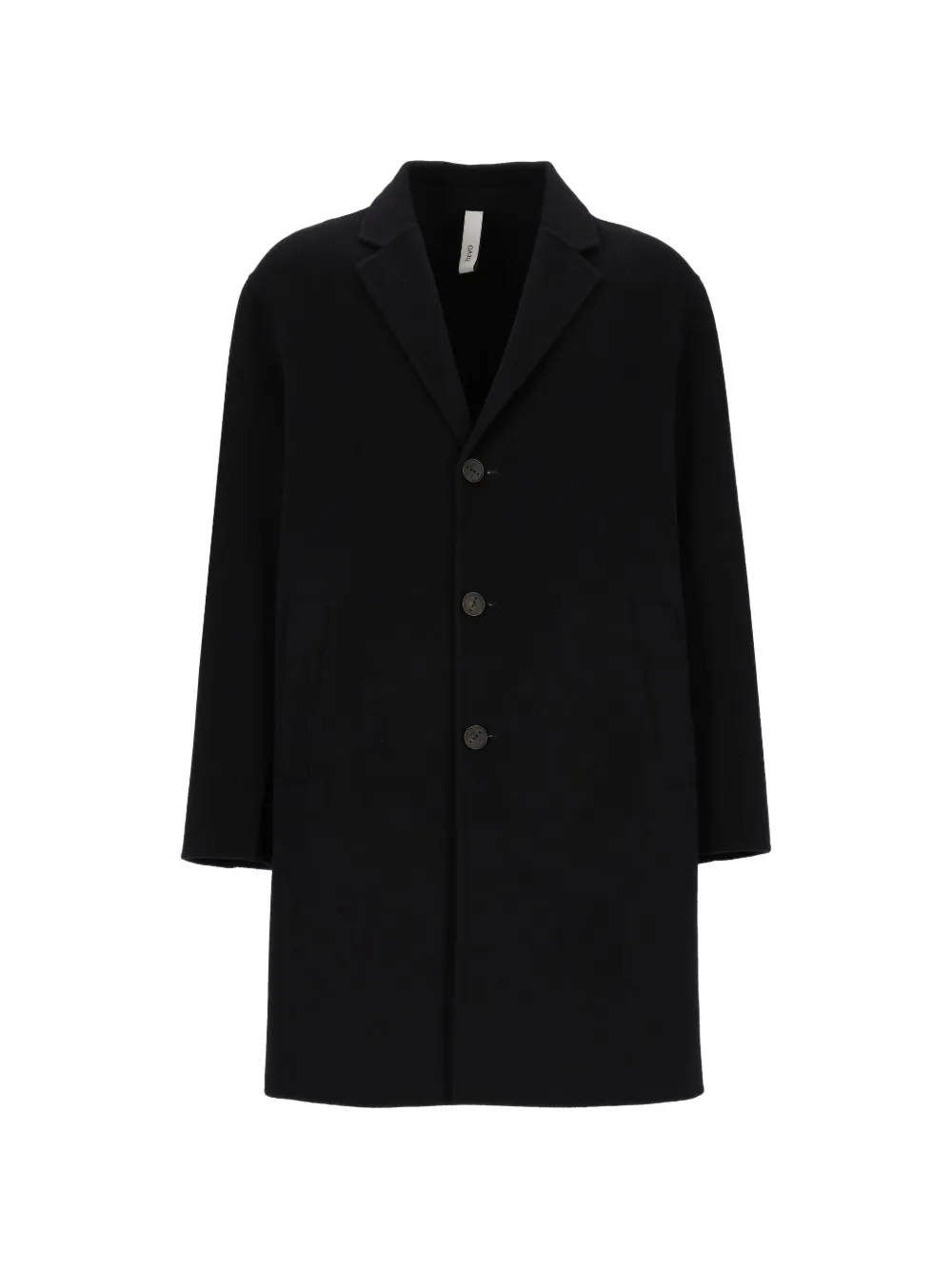 Hevo Cassano single-breasted wool coat Blauw
