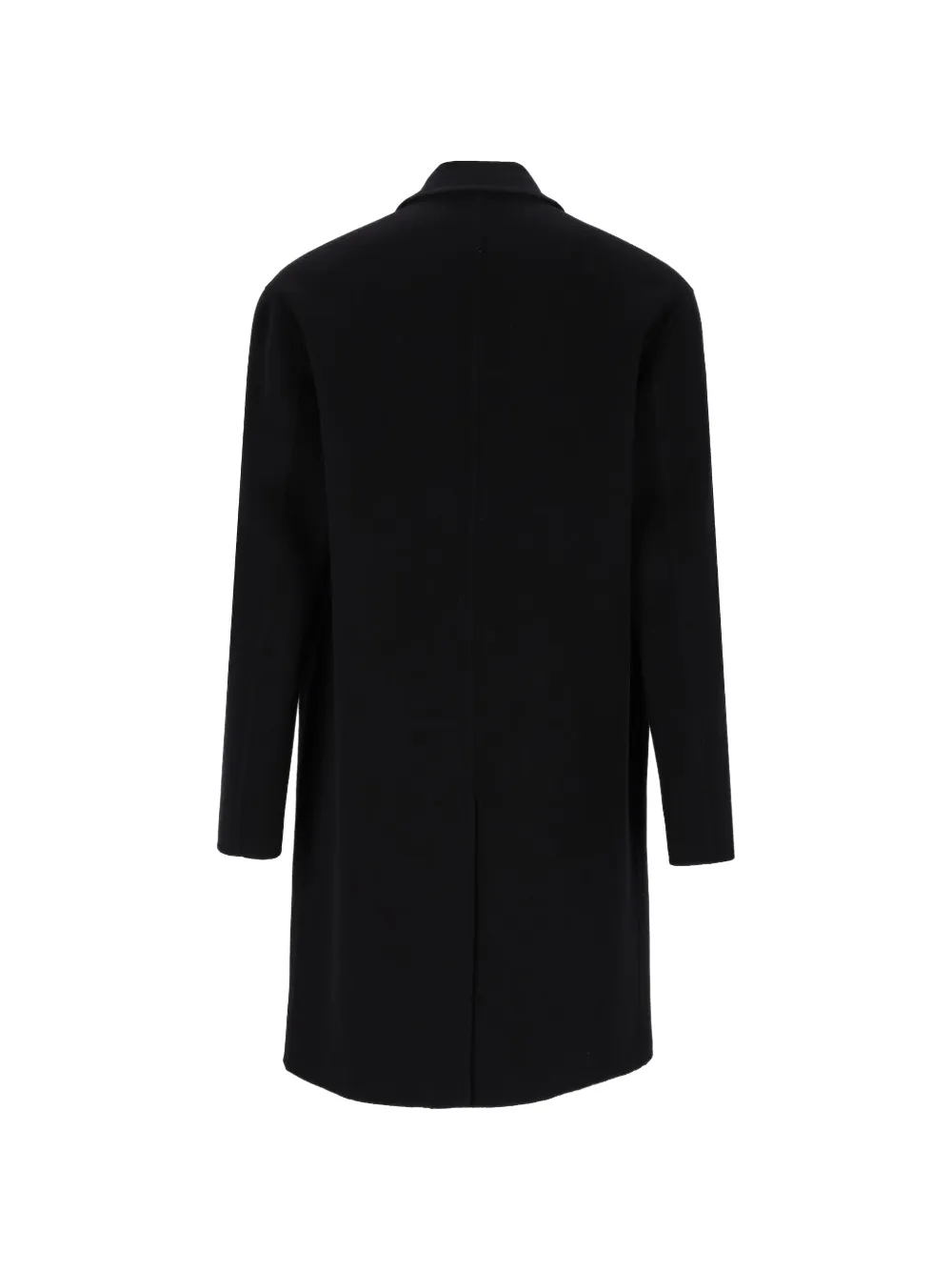 Hevo Cassano single-breasted wool coat Blauw