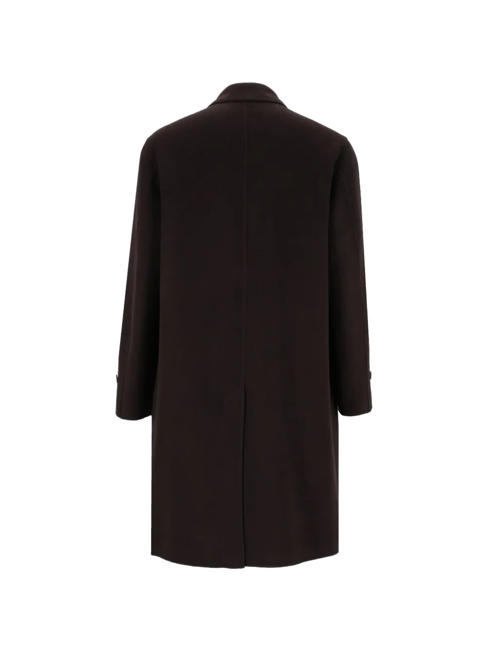 Hevo single-breasted wool coat Bruin