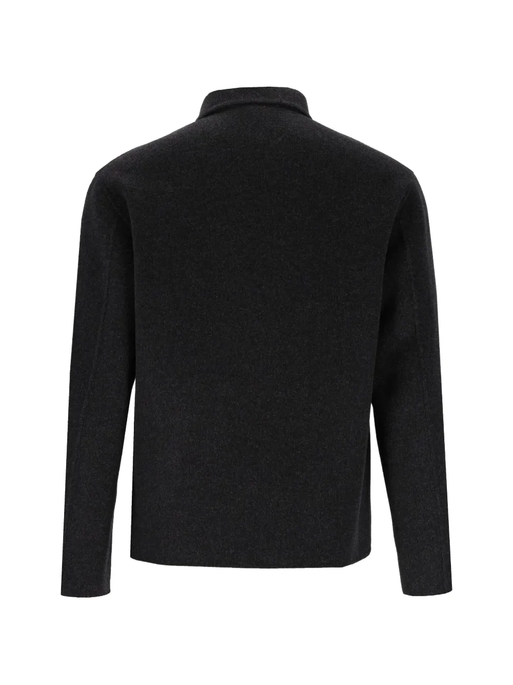 Hevo Verdemare zip-up wool jacket Grijs