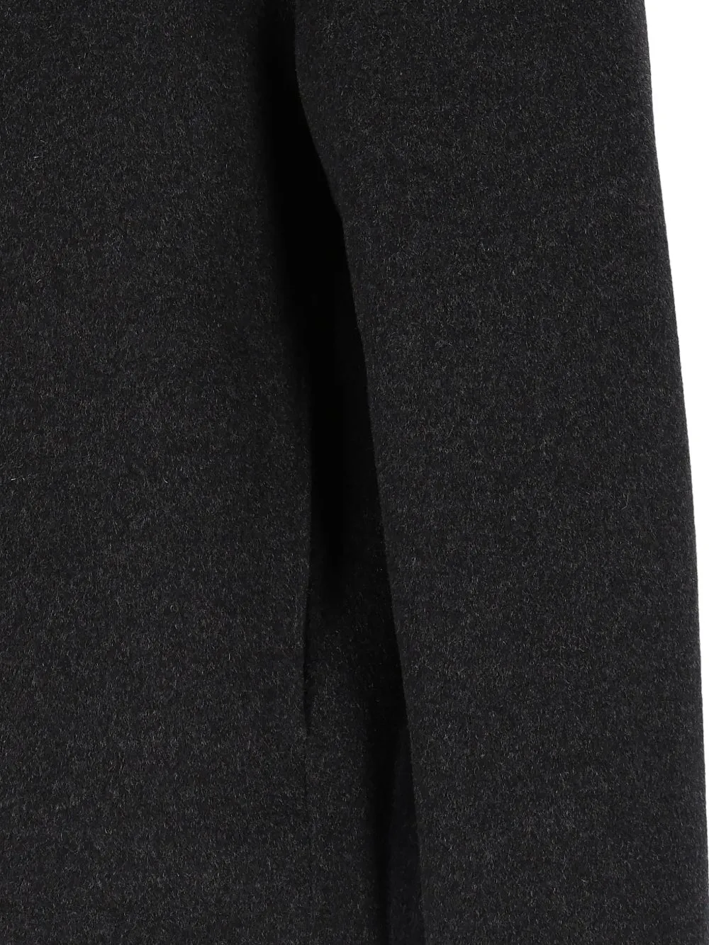 Hevo Verdemare zip-up wool jacket Grijs