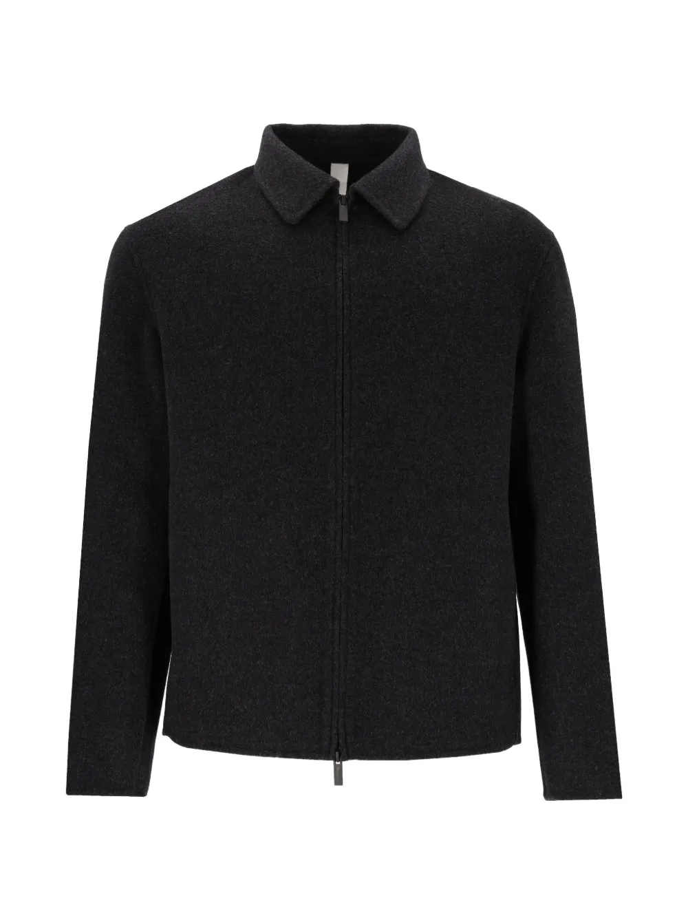Hevo Verdemare zip-up wool jacket Grijs