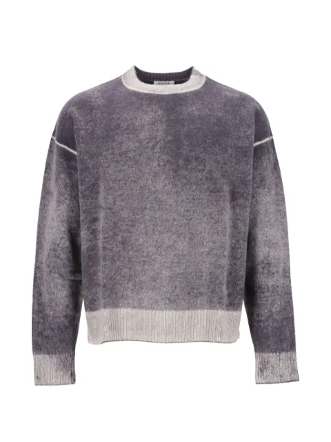 AMISH faded-effect wool sweater