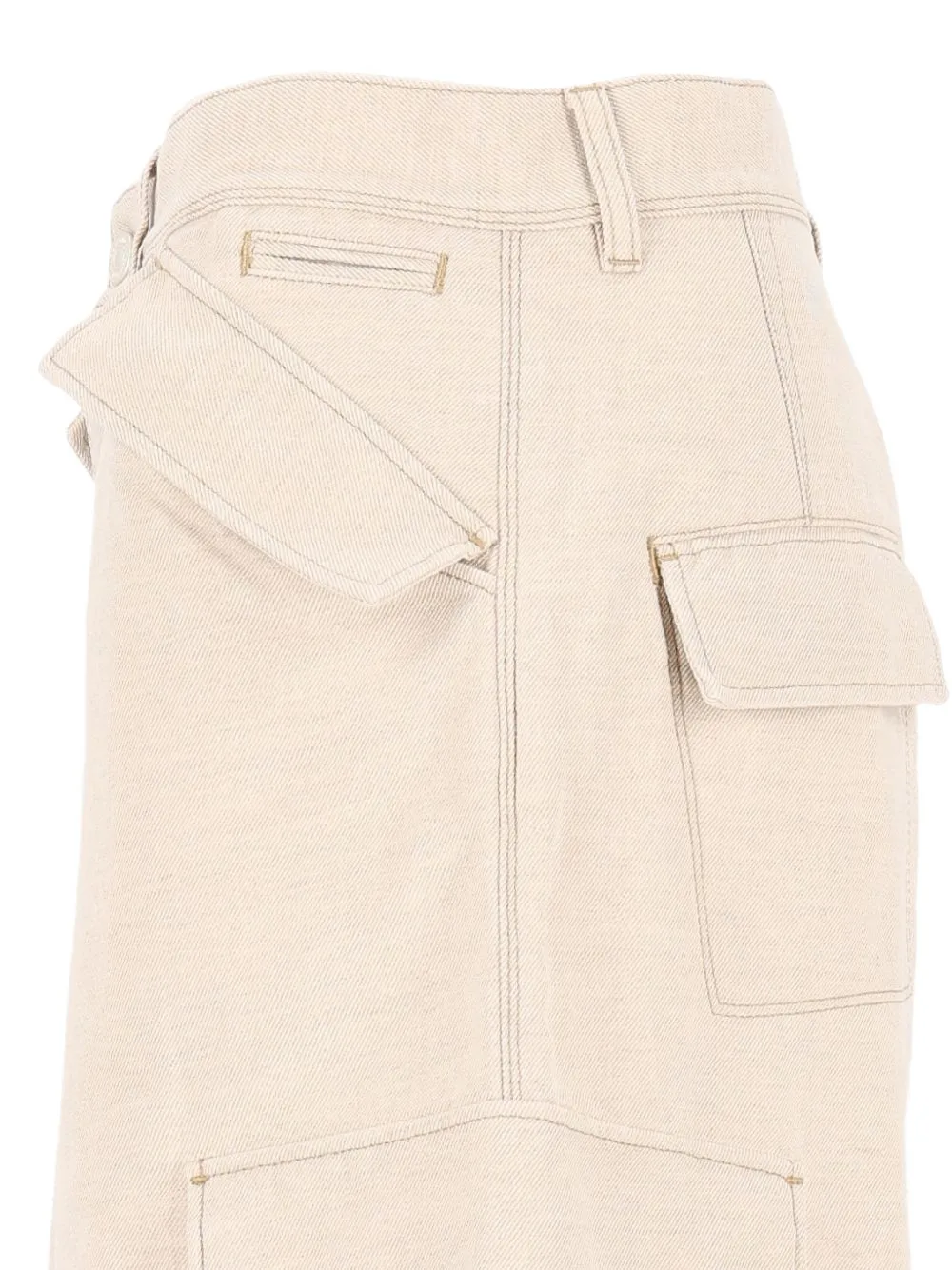 FENDI Selleria cargo shorts Beige