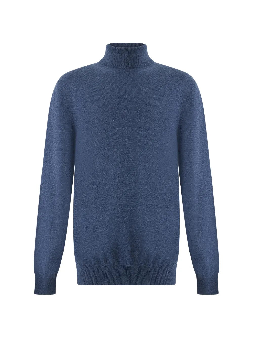 Fedeli roll-neck fine-knit sweater Blauw