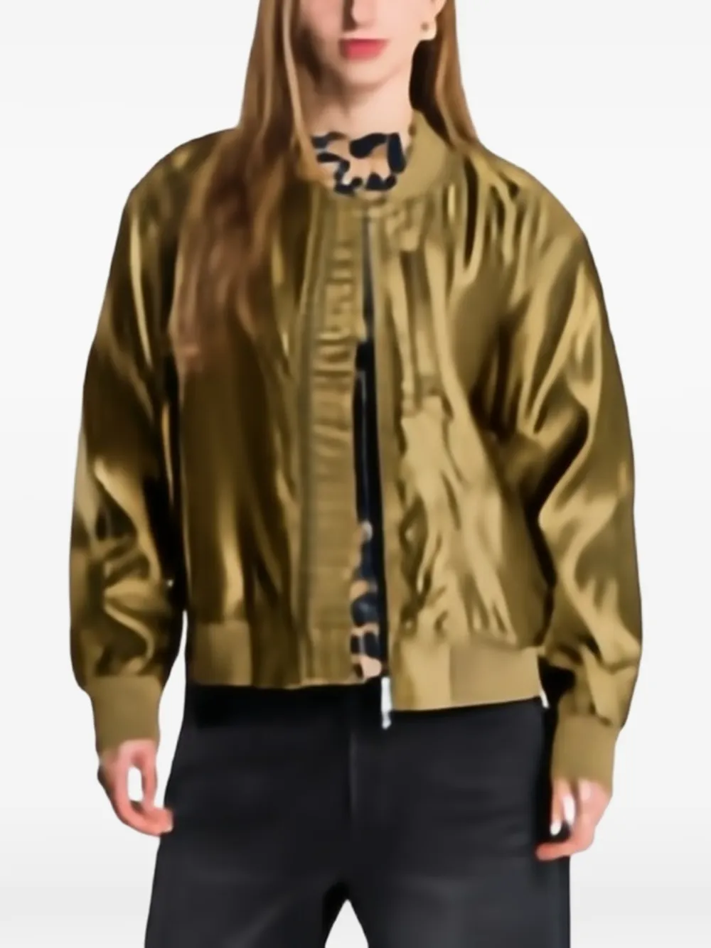 Vans quilted-trim bomber jacket - Braun