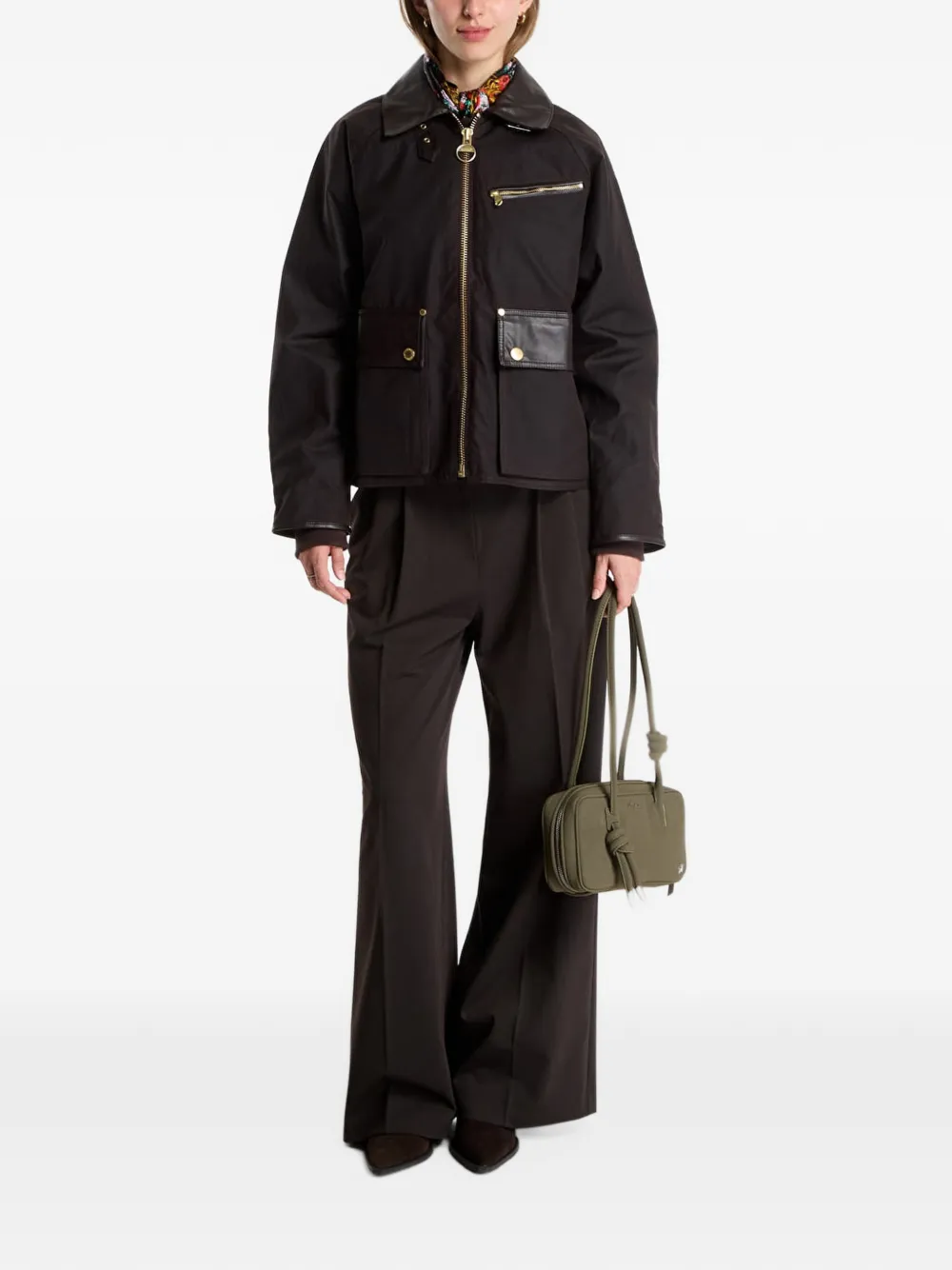 Barbour Donnington waxed jacket Bruin