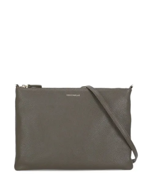 Coccinelle pochette en cuir à logo imprimé