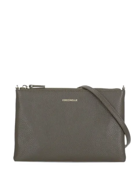 Coccinelle pochette en cuir grainé