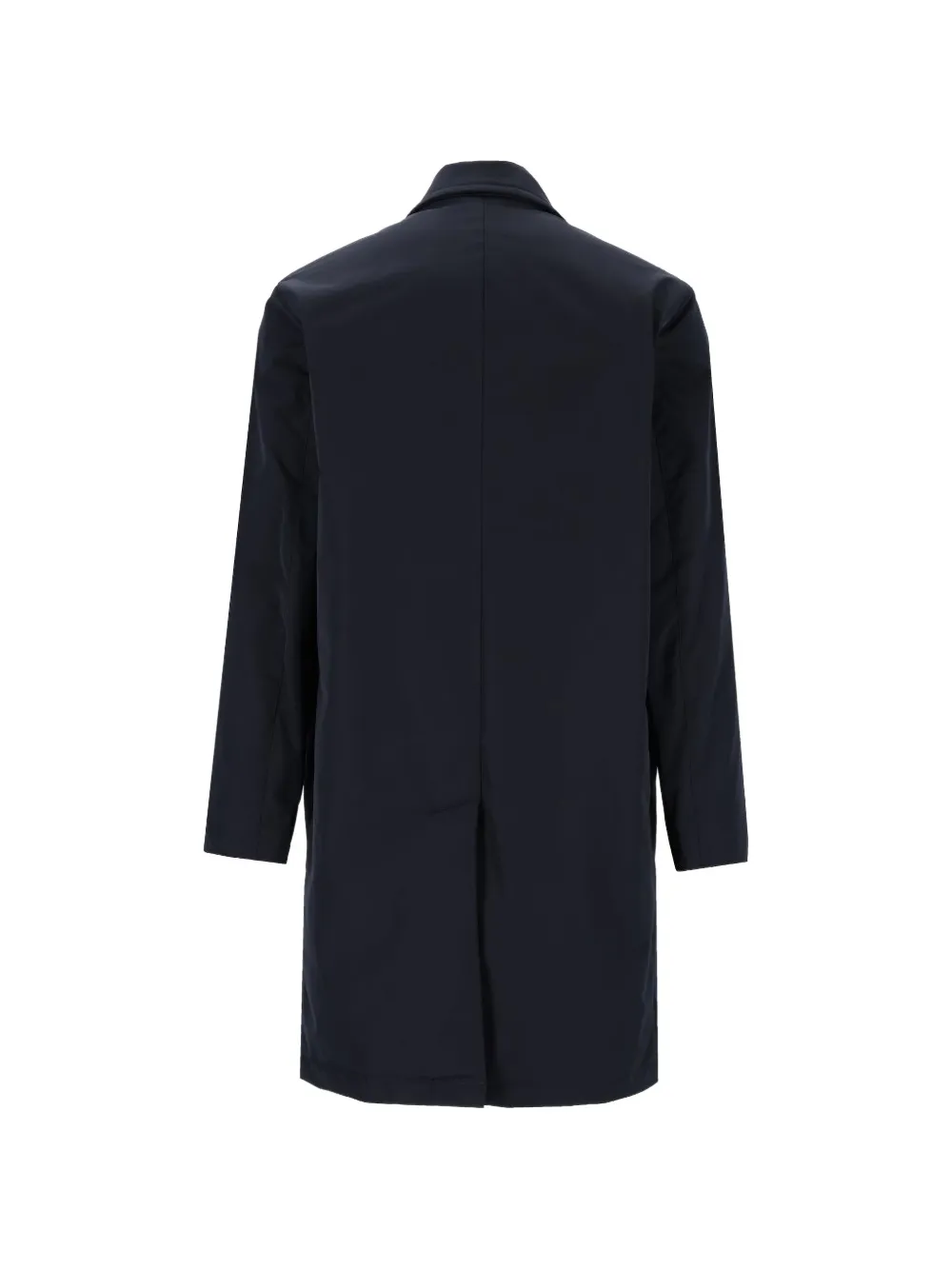 Hevo Cassano single-breasted notched-lapel coat Blauw