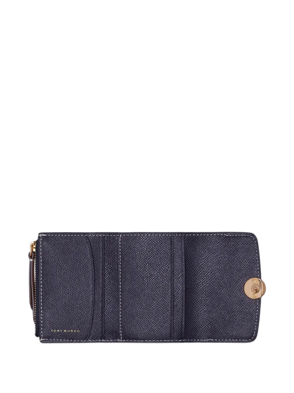 Tory Burch T Monogram Romy flap wallet Blauw