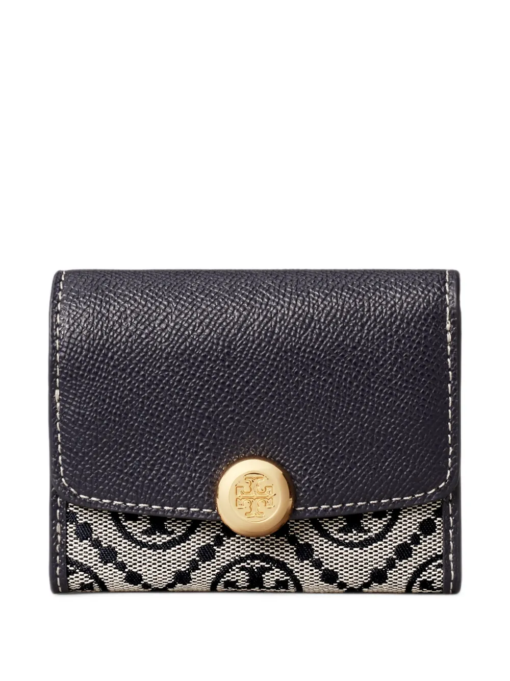 Tory Burch T Monogram Romy flap wallet - Blau