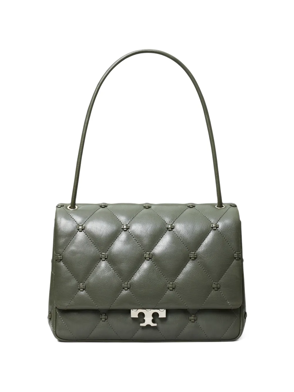Tory Burch Bunny Knot runway shoulder bag - Verde