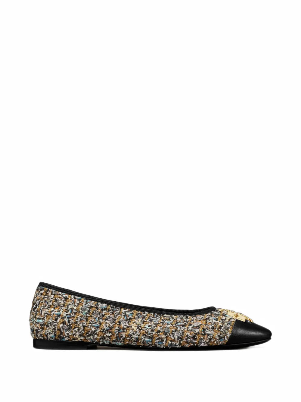 Tory Burch Charlie ballet flats - Marrone