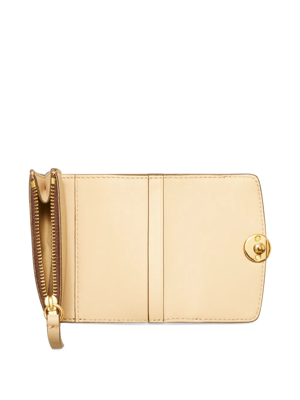 Tory Burch Romy flat wallet Bruin