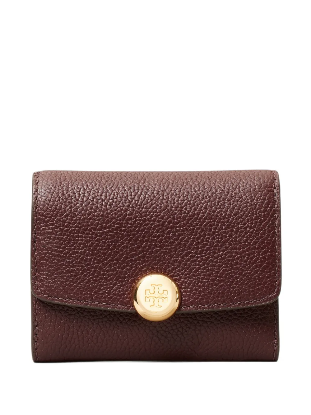 Tory Burch Romy flat wallet - Marrone