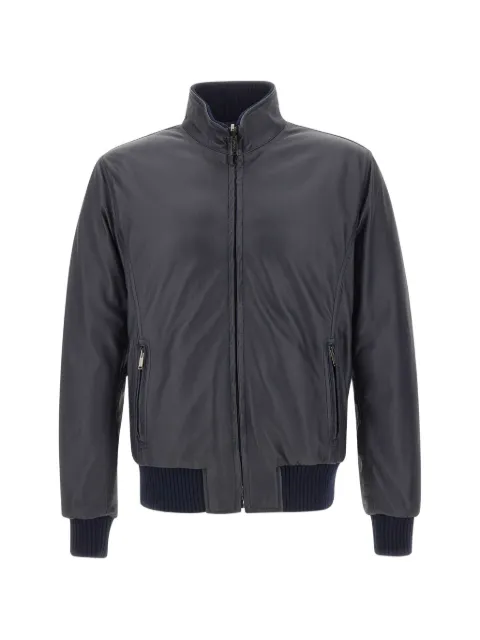 VOLFAGLI 12 quilted reversible leather jacket
