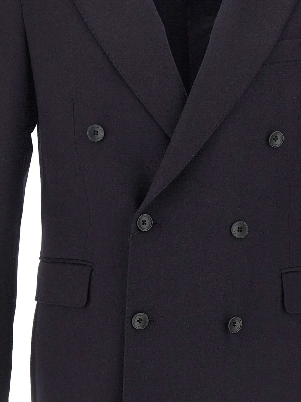 Tagliatore double-breasted blazer Blauw