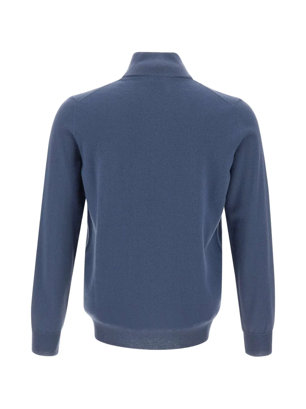 Kangra half-zip sweater Blauw