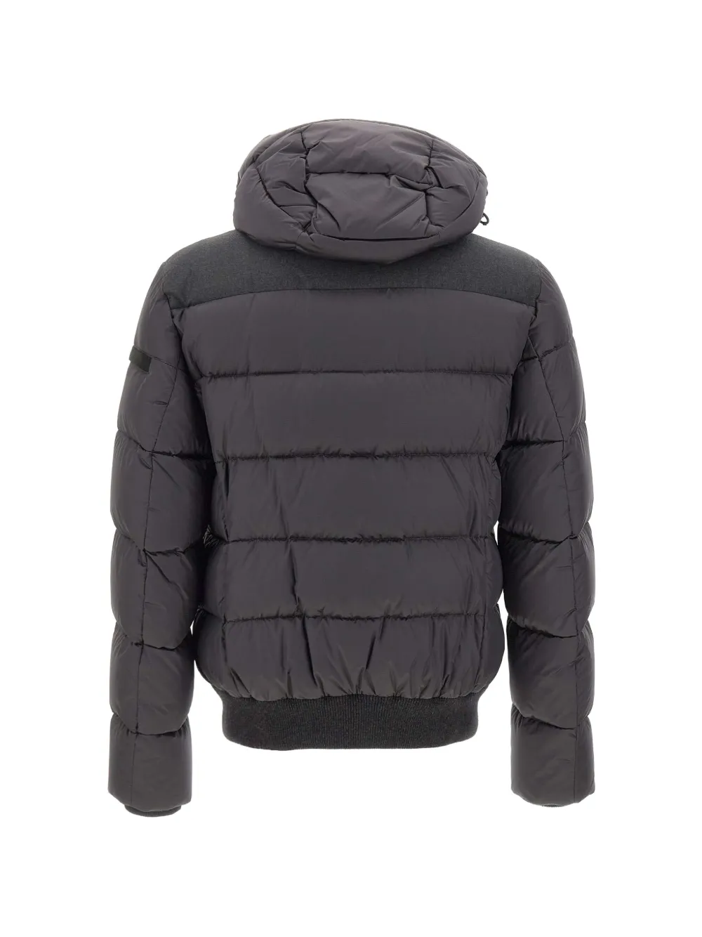 Moorer Wright quilted down jacket Grijs