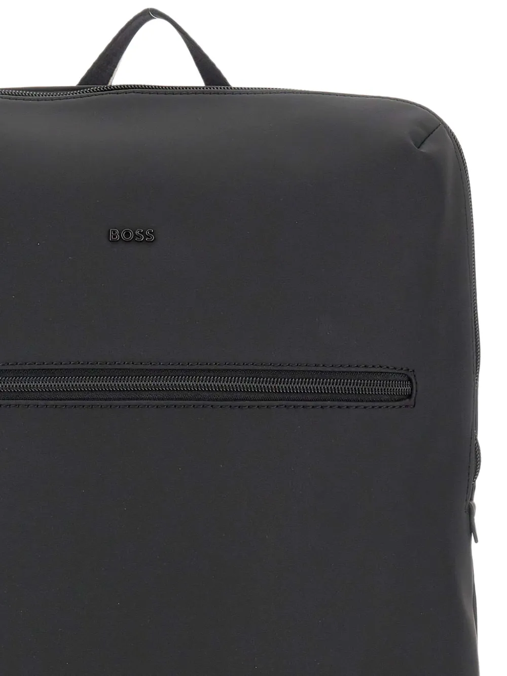BOSS Zeph logo-em ed backpack Zwart