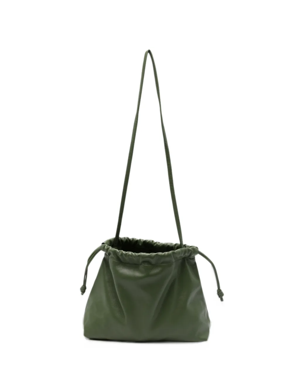 The Frankie Shop Morgan drawstring shoulder bag - Verde