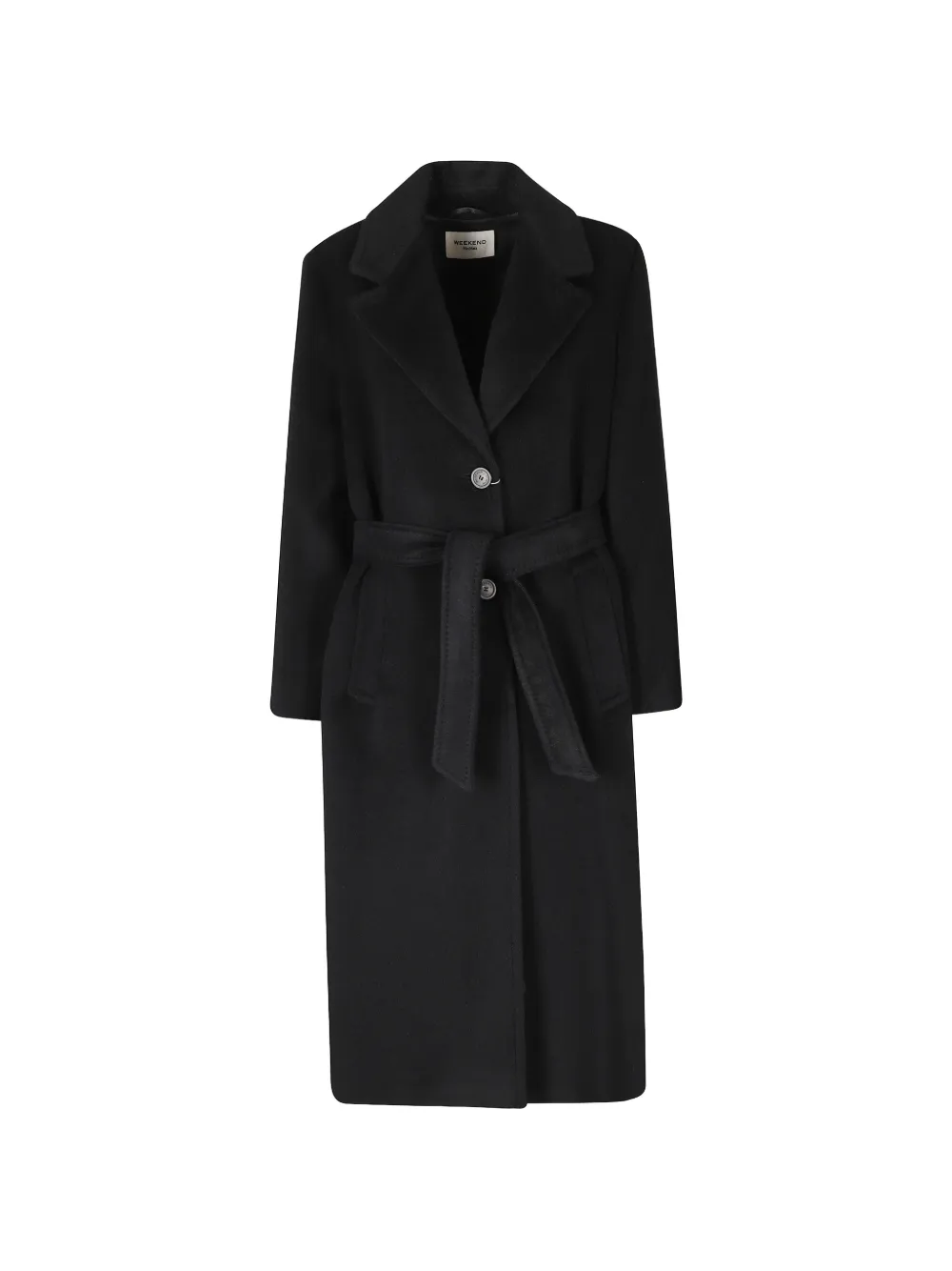 Weekend Max Mara Bronte belted coat Zwart
