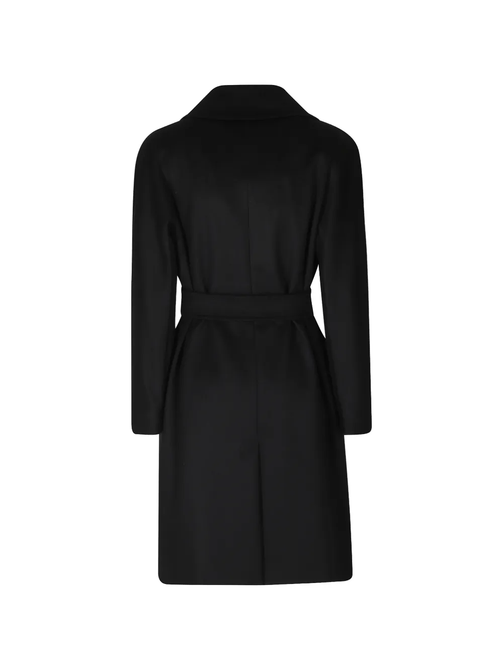 Weekend Max Mara Pedale belted coat Zwart