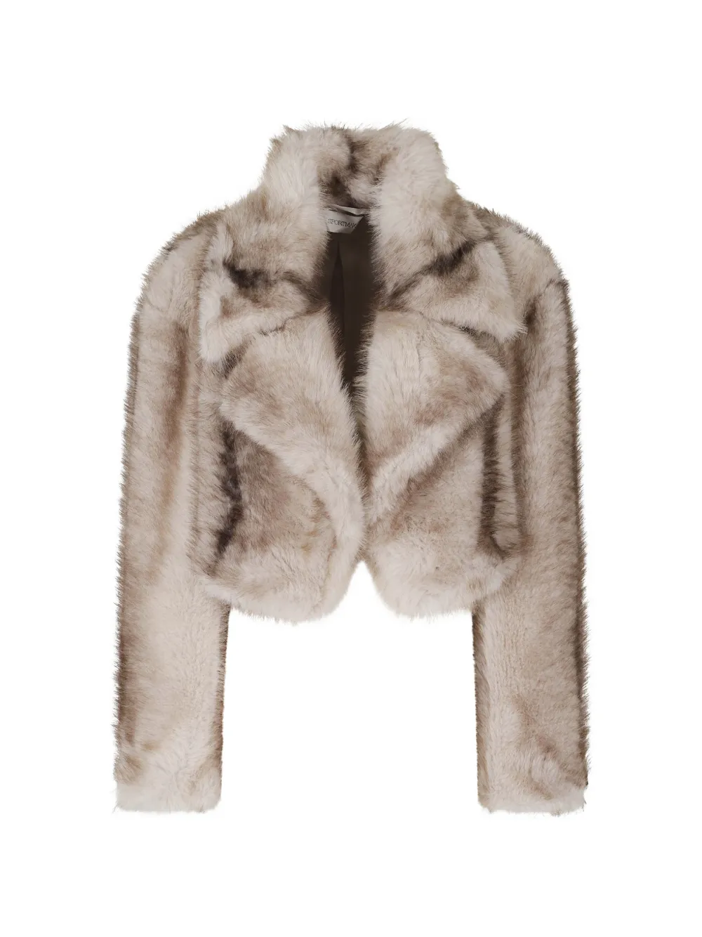 Sportmax Jack van imitatiebont Beige