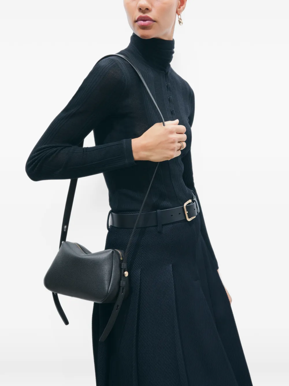 Tory Burch Romy Soft crossbody bag Zwart