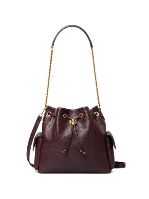 Tory Burch Charlie quilted drawstring shoulder bag