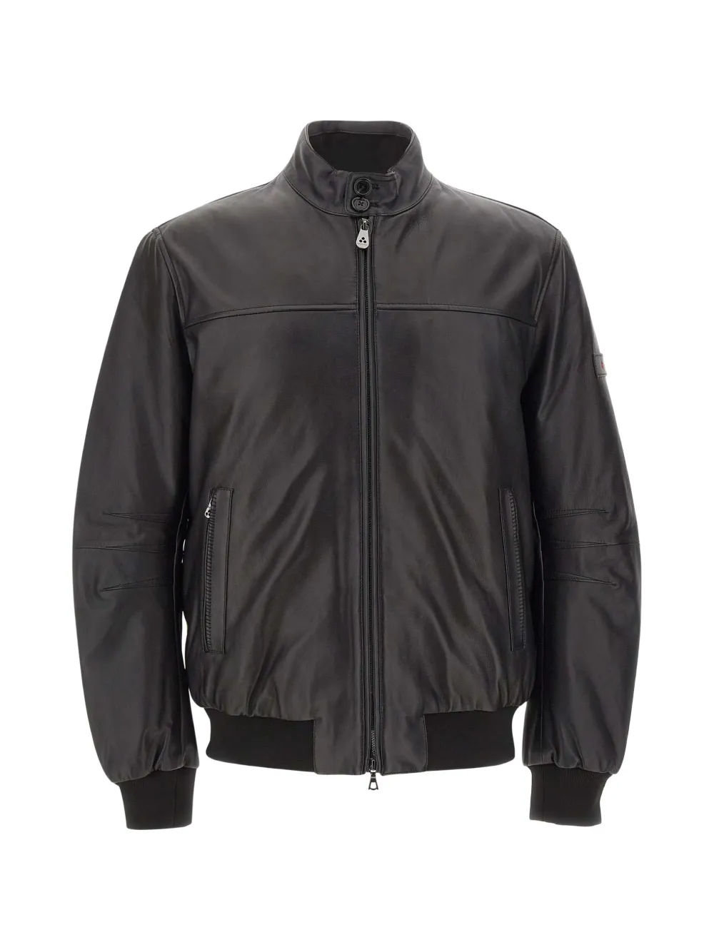 Peuterey Fionia LE TTP 01 leather jacket - Nero