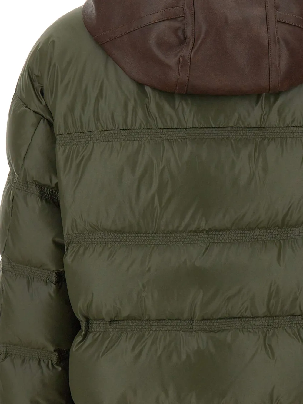 Peuterey Kunto faux-fur trim down coat Groen
