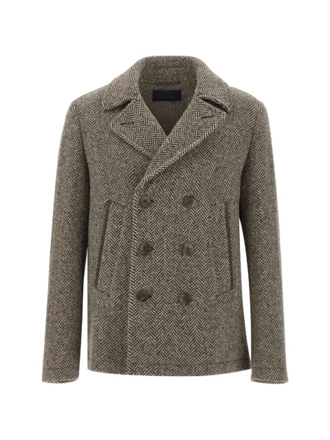 Paul & Shark chevron double-breasted jacket