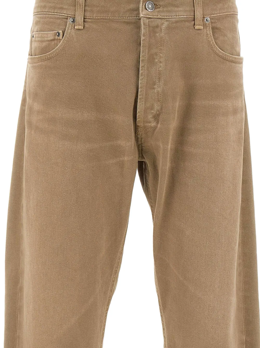 DONDUP Yui straight-leg jeans Beige