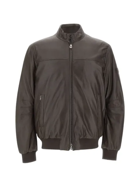 Peuterey Fionia Le TT leather bomber jacket