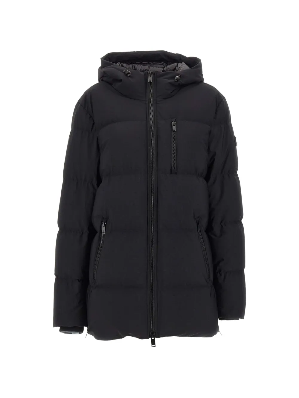 Moose Knuckles Soho 3Q down coat Zwart