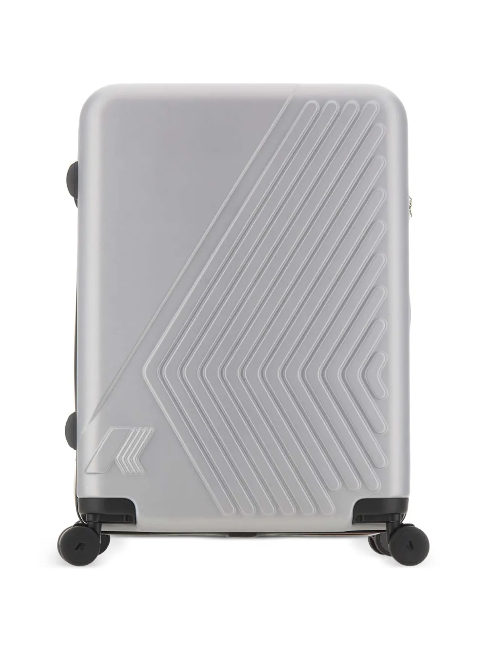 K-Way medium Eudoxieur logo suitcase - Grigio