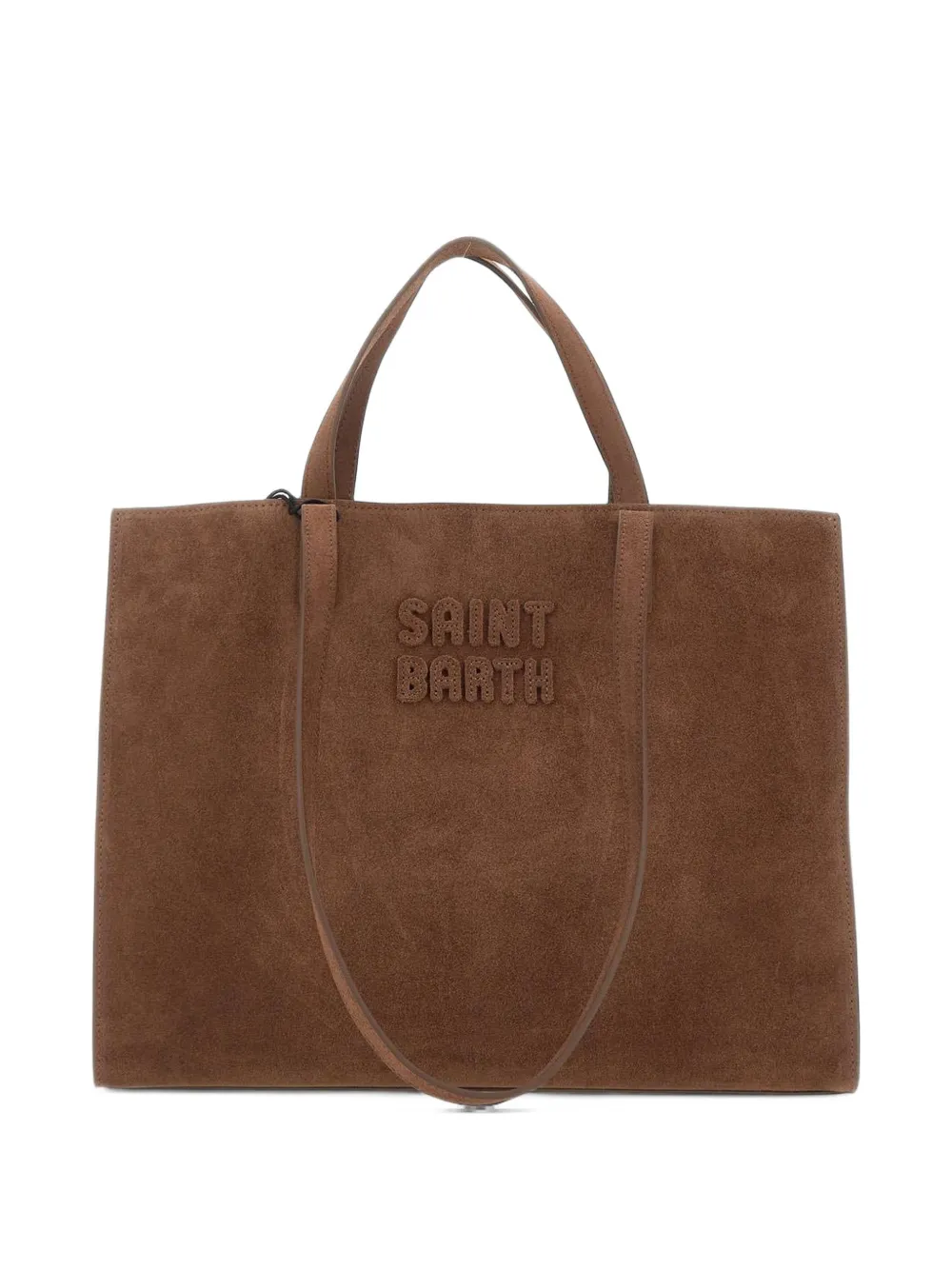 MC2 Saint Barth Jour logo-patch shoulder bag Bruin