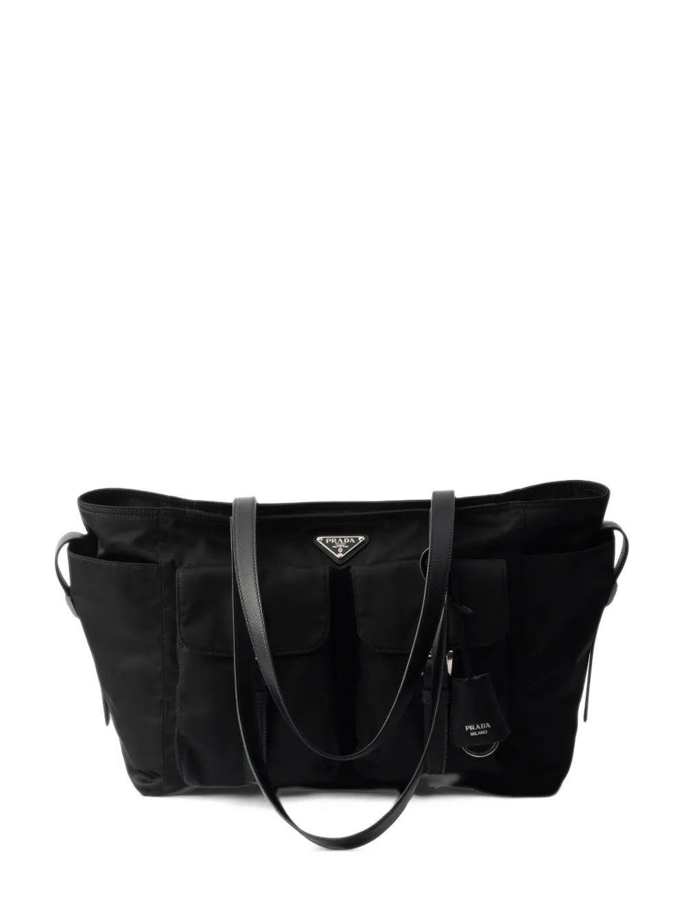 Prada large Re-Nylon tote bag Zwart