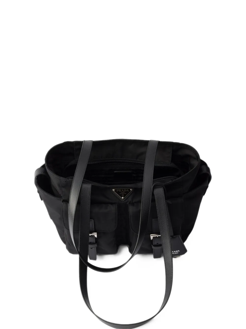 Prada small Re-Nylon tote bag Zwart