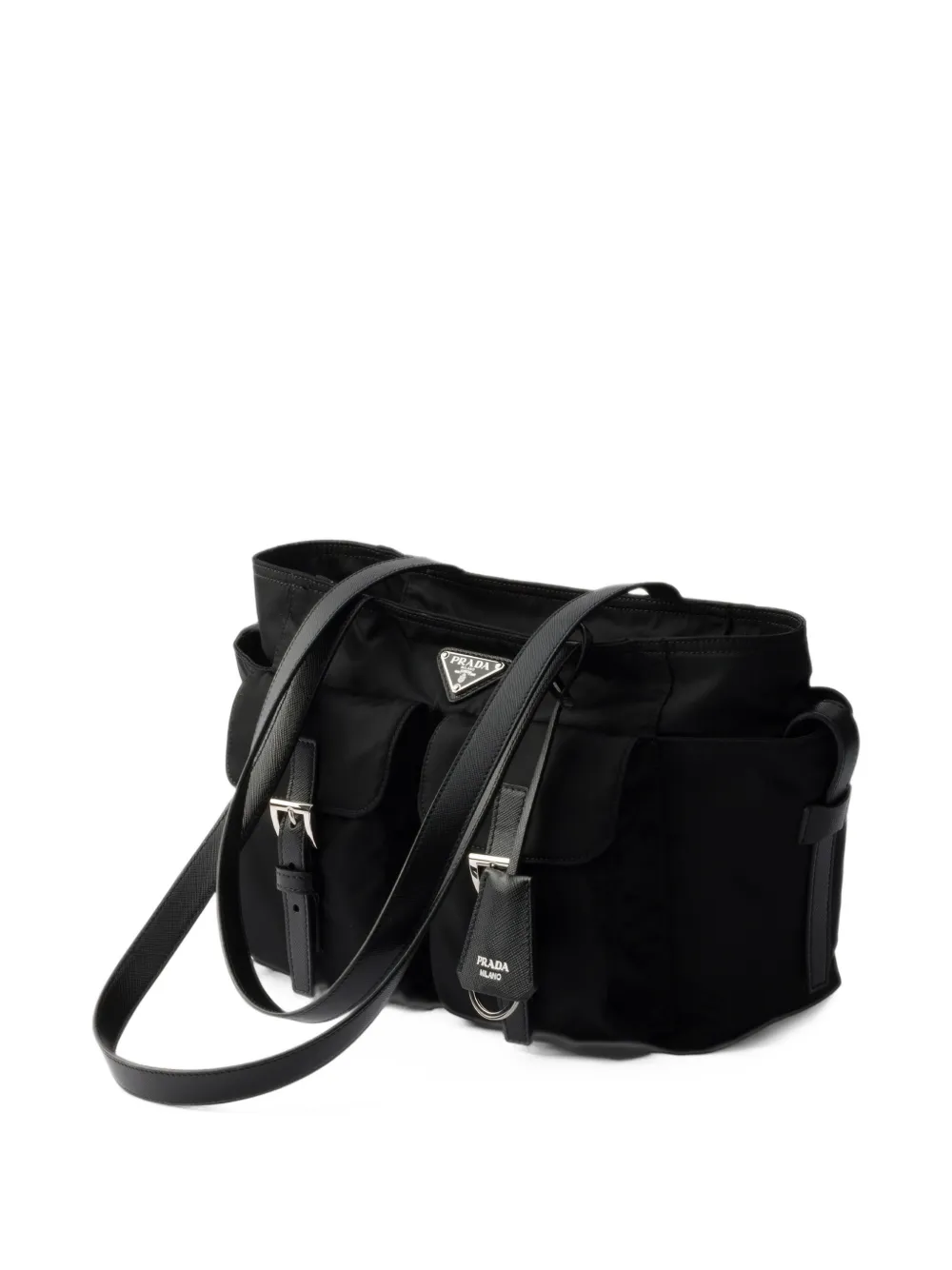 Prada small Re-Nylon tote bag Zwart