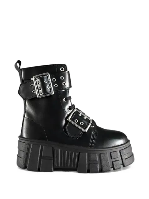 Altercore Remi buckle-detail platform ankle boots