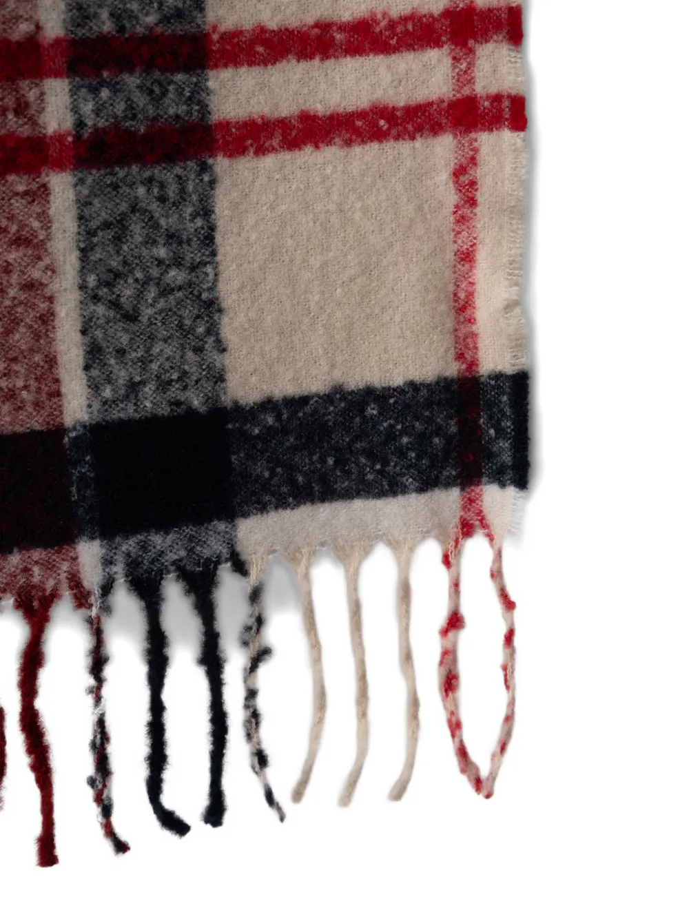 Barbour Deanna tartan scarf Beige