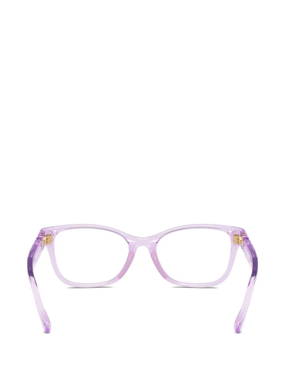 Versace Kids Medusa Bubble square-frame glasses Paars