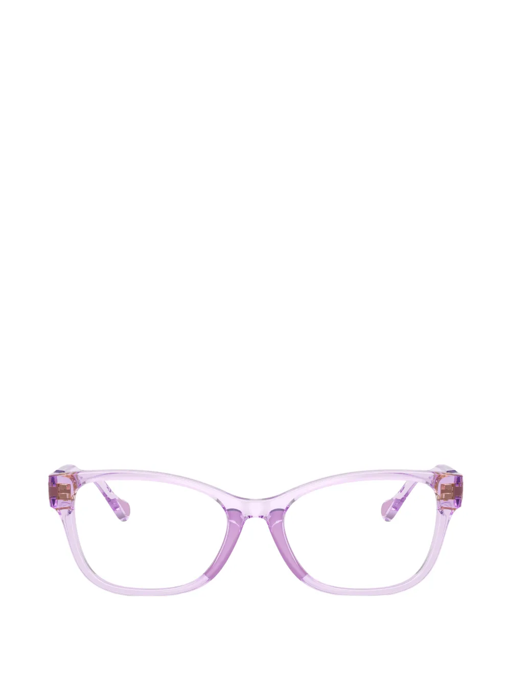 Versace Kids Medusa Bubble square-frame glasses Paars