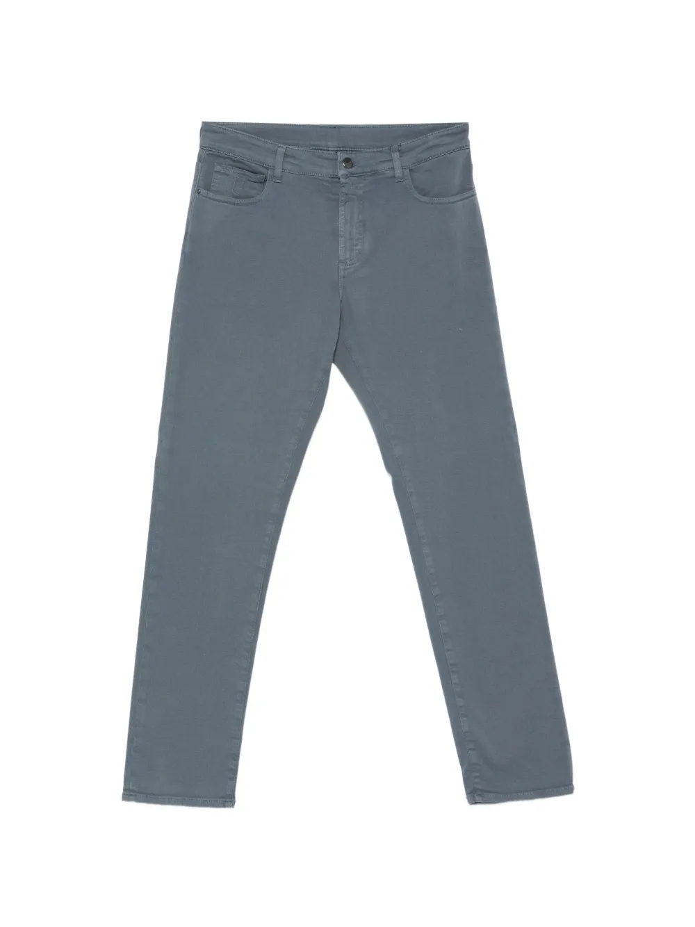 Canali straight-leg five-pocket jeans - Blu
