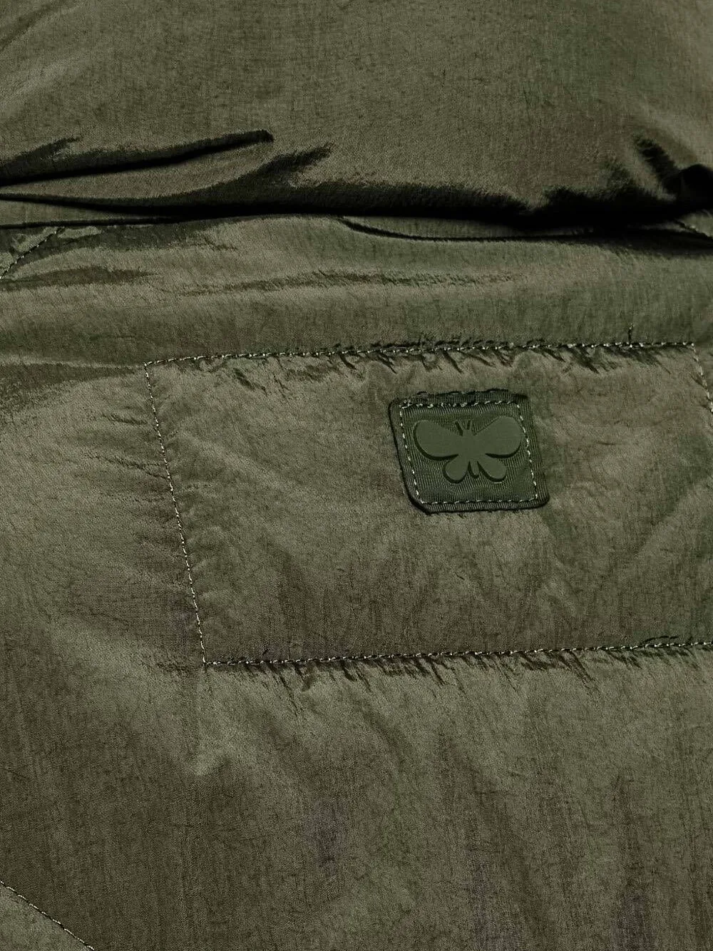Weekend Max Mara quilted puffer jacket Groen