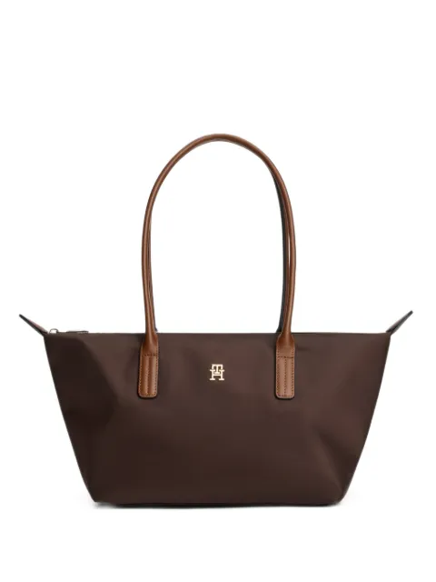 Tommy Hilfiger Popette monogram-plaque shoulder bag